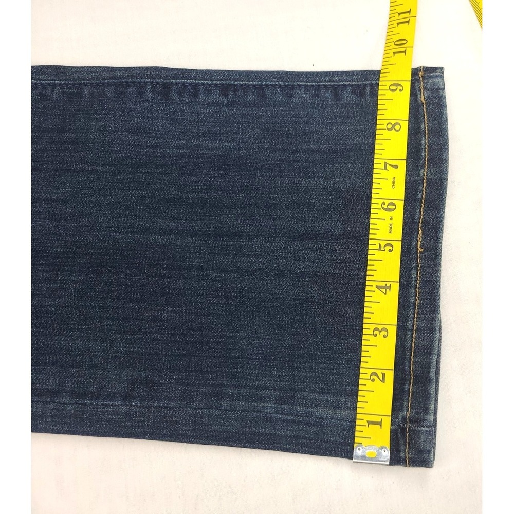 Judy Blue Stretch Jeans Jeggings Sz 13/31 Dk Wash Hi Rise Slim Fit Bootcut - Picture 10 of 10